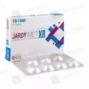 Jardy-Met Xr (10/1000Mg) 14 Tablets