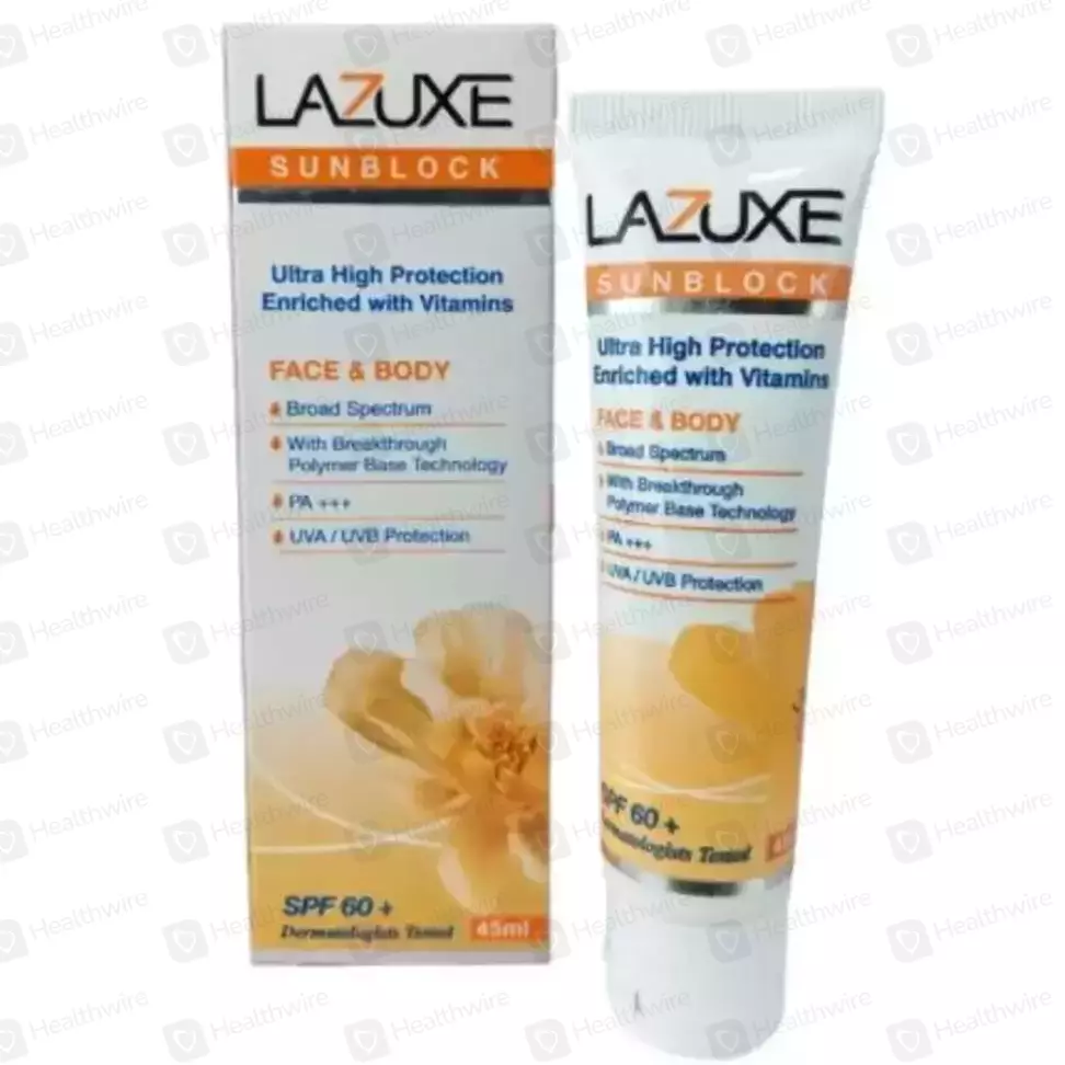 Lazuxe (Spf-60) 30Ml Sunblock
