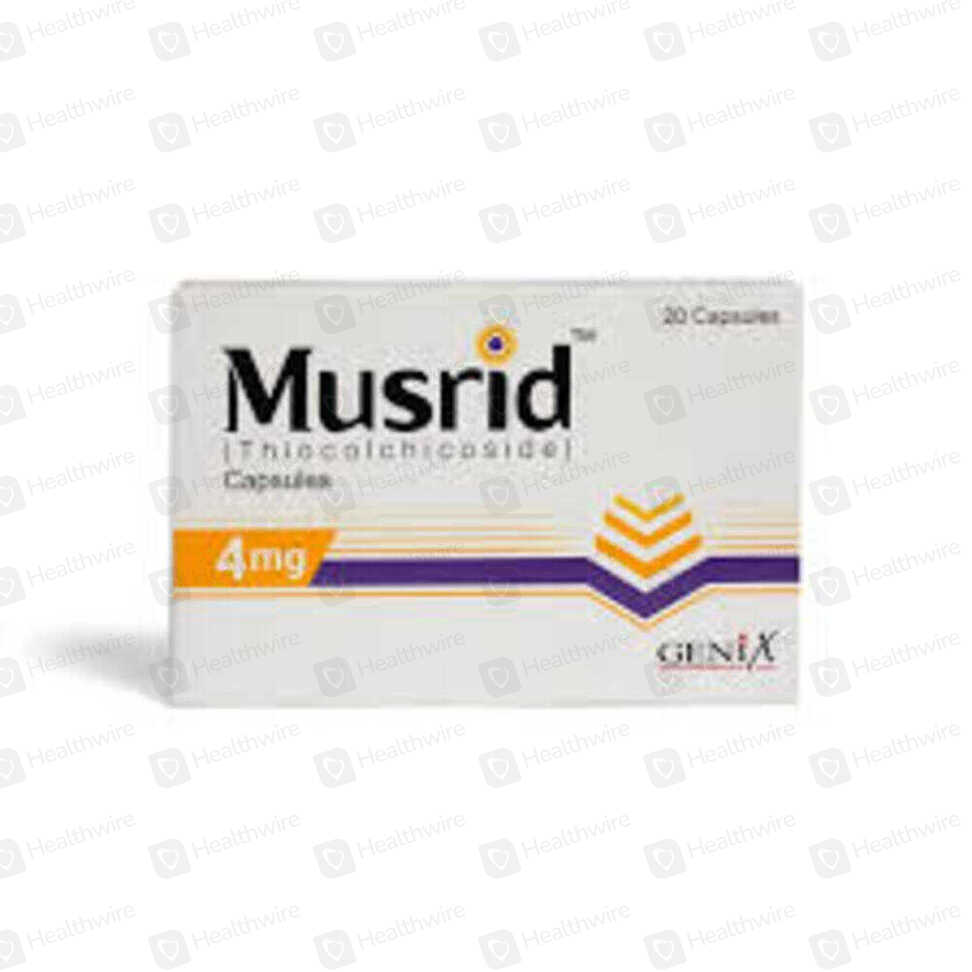 Musrid (4Mg) 20 Capsules