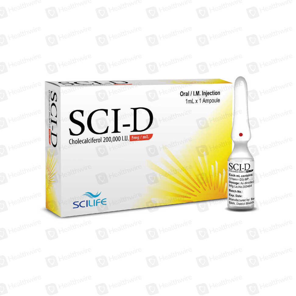 Sci-D (200000I.U) 1Ml, Ampoule Injection
