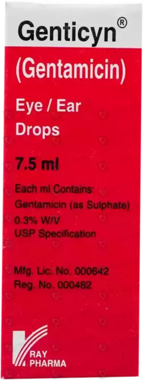 Gentamicin (0.3%) 7.5Ml Eye-Ear Drops