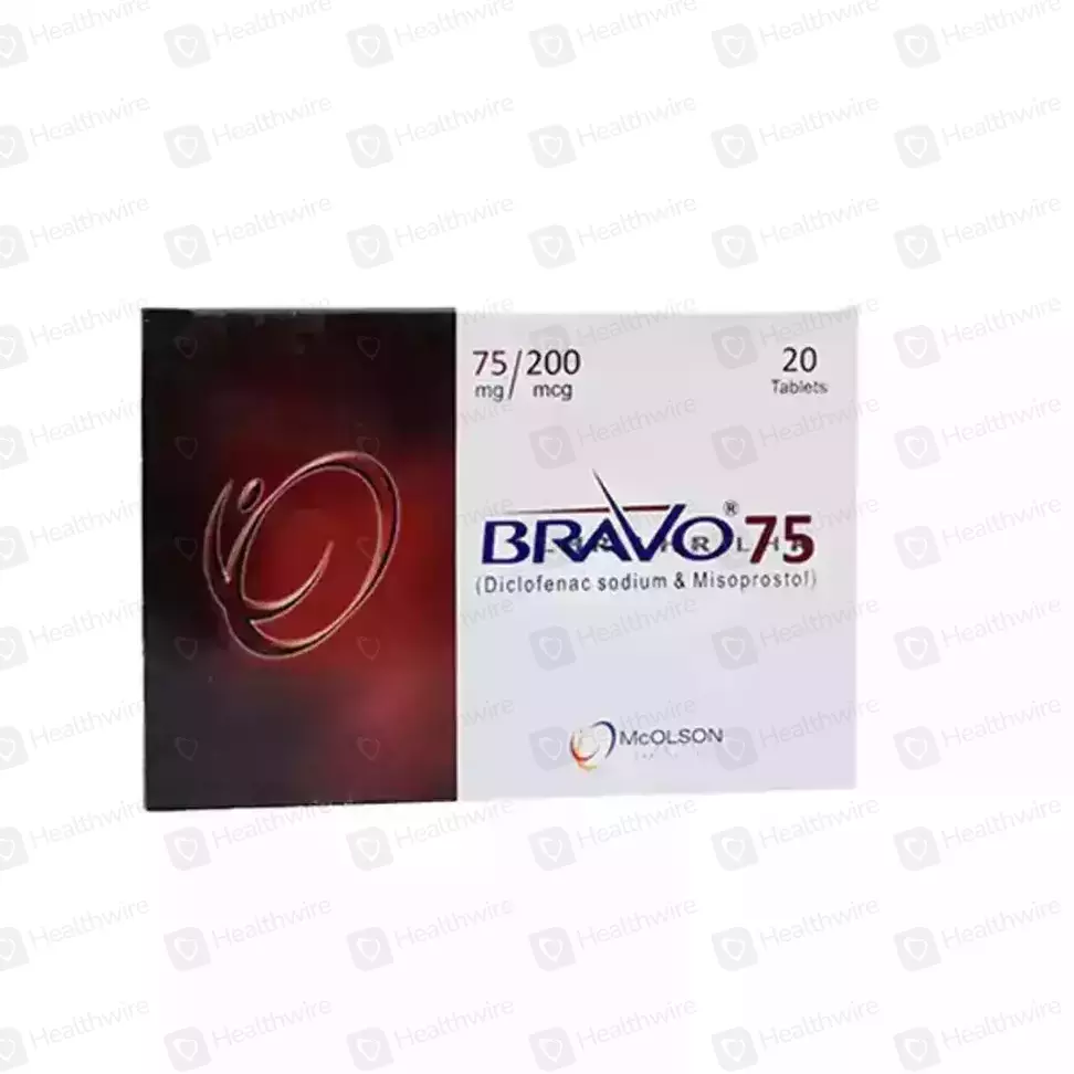 Bravo 75Mg 20 Tablets