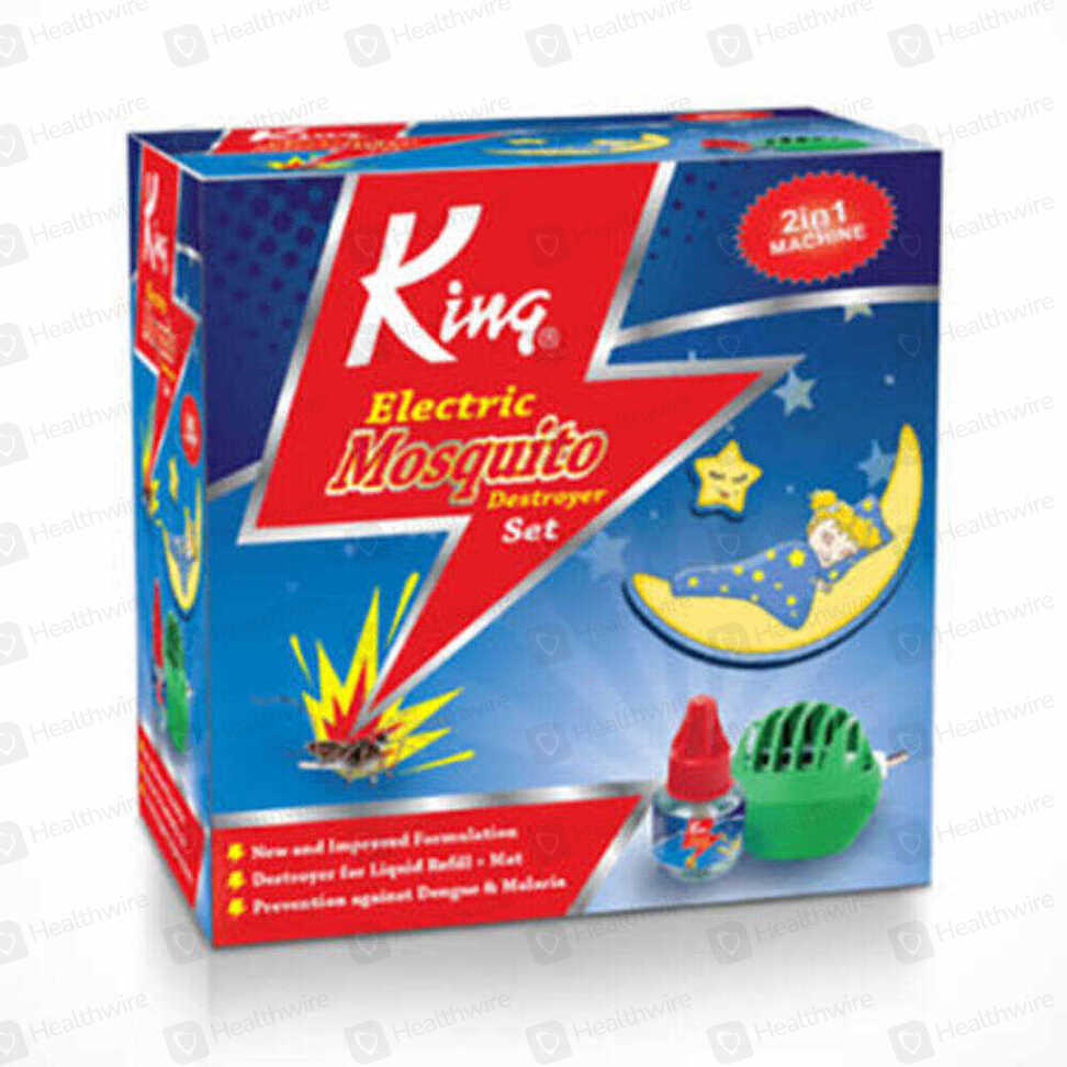 King Electric Mosquito Machine (2In1) 1S