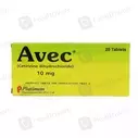 Avec (10Mg) 20 Tablets