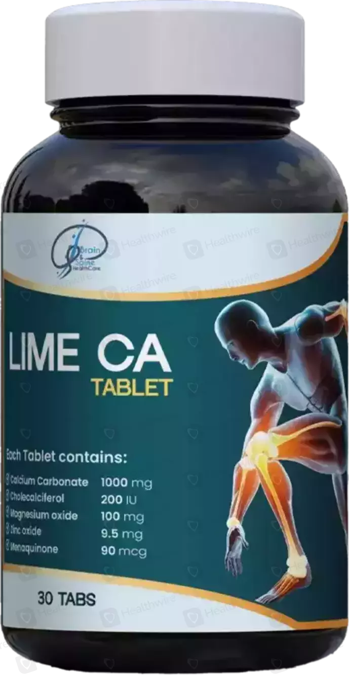 B&S Lime Ca Tablet 30,s