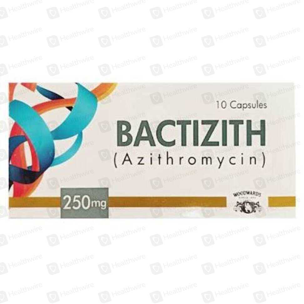 Bactizith (250Mg) 10S Capsules