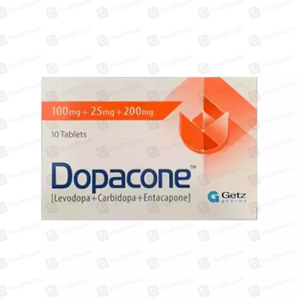 Dopacone (100+25+200Mg) 10 Tablets