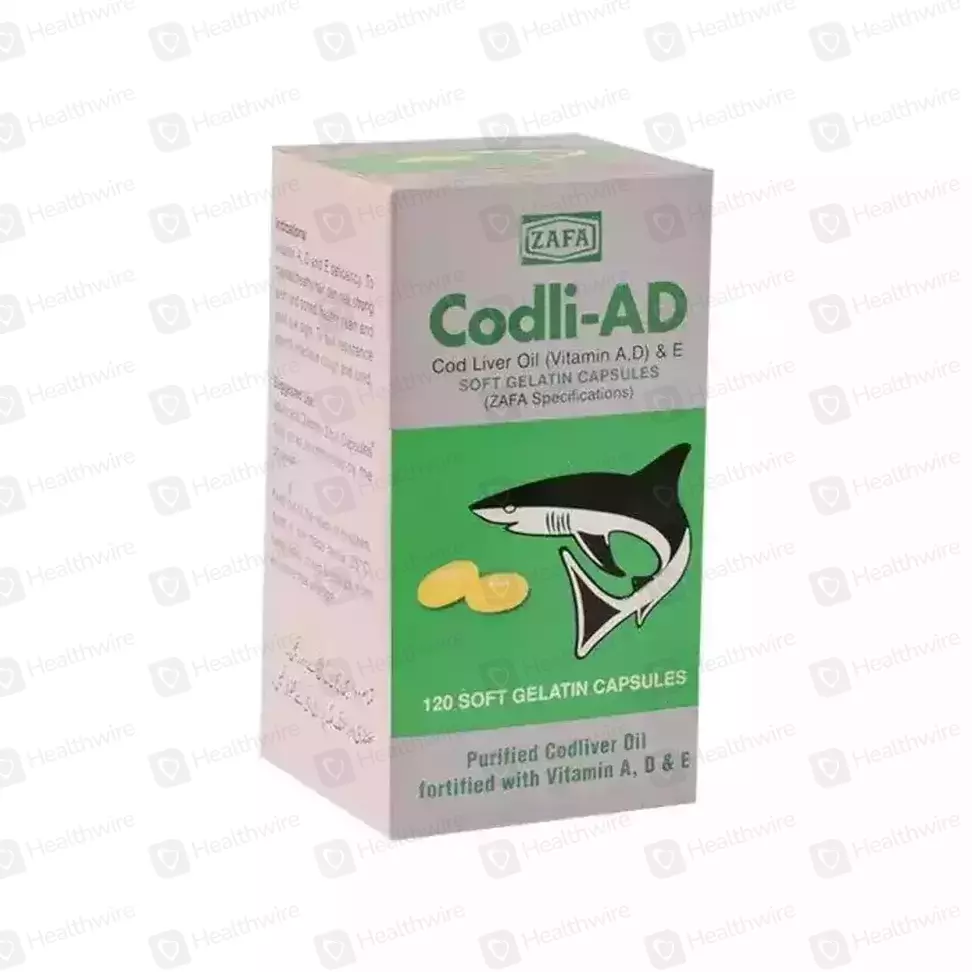 Codil-Ad 120 Softgel Capsules