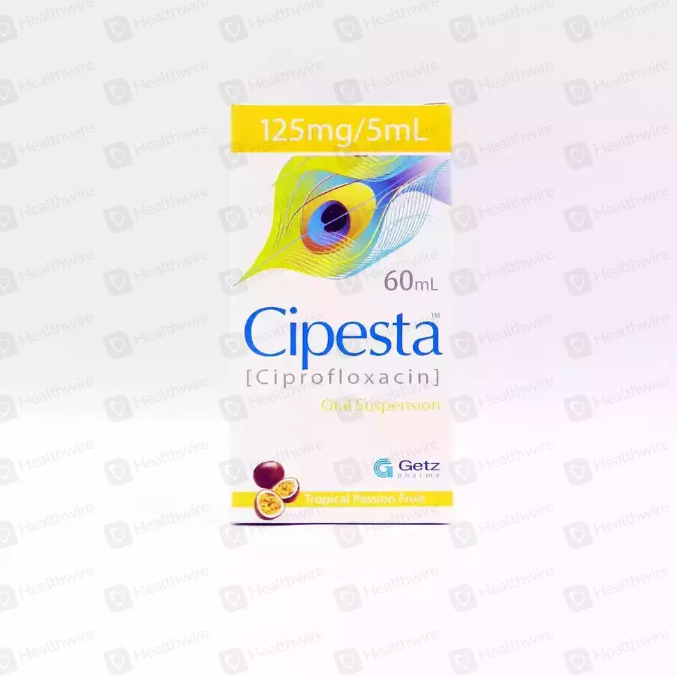 Sn Cip (125Mg/5Ml) (60Ml) Suspension