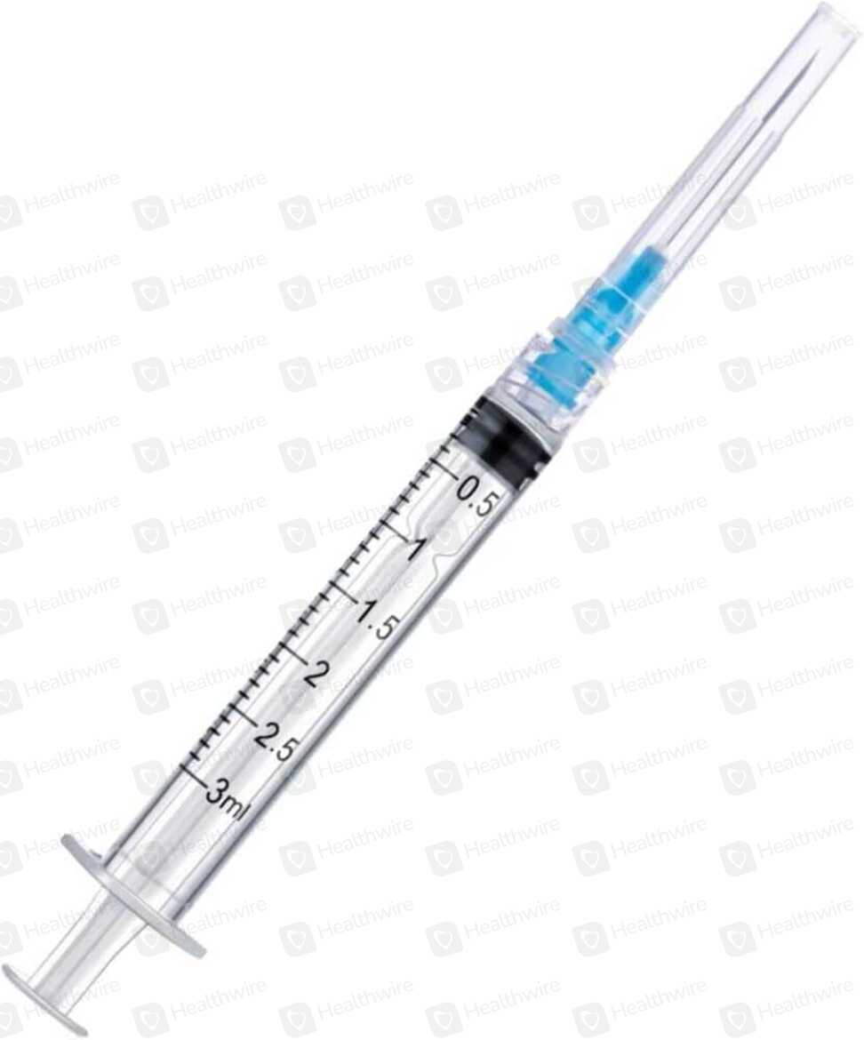 Simple Syringe (3Cc) 100 Syringes