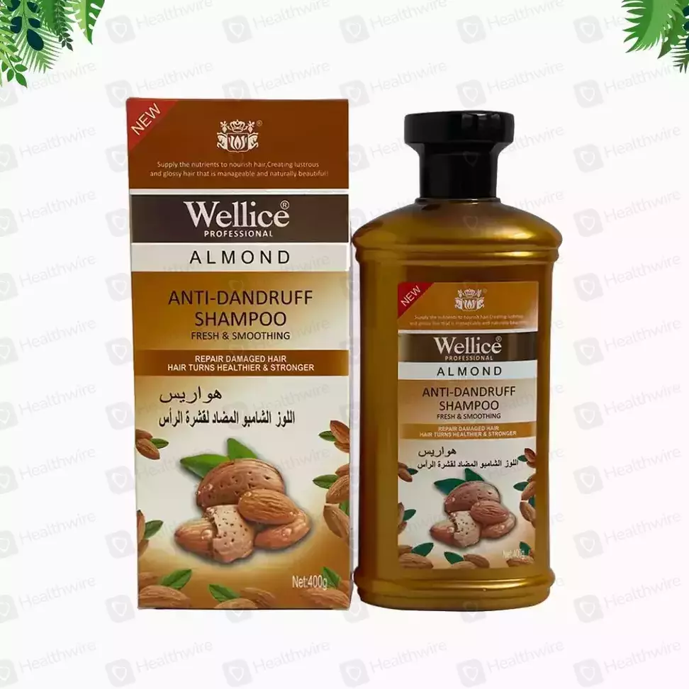 Wellice Anti-Dandruff Indian Shampoo 400Ml