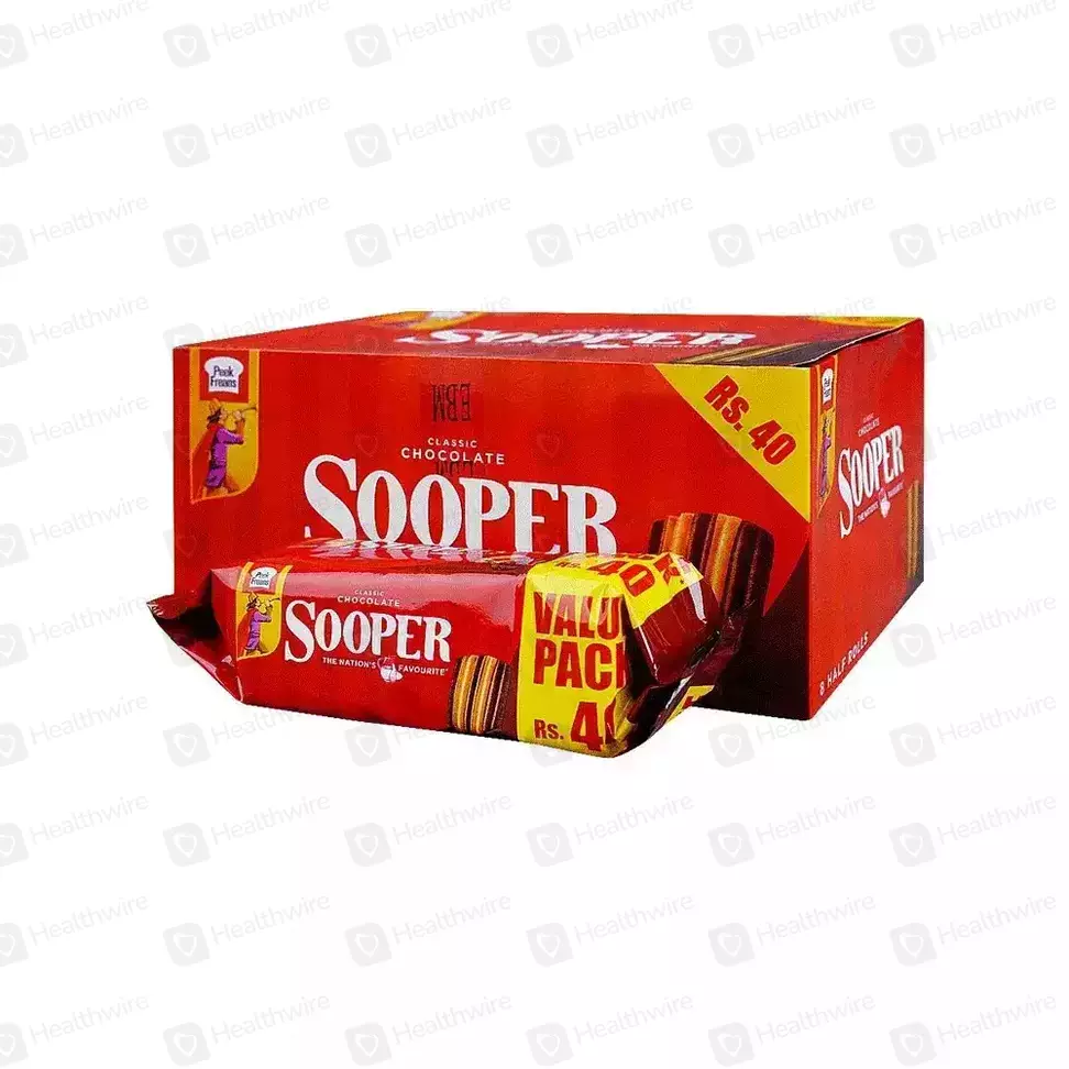 Sooper Chocolate Half Roll Rs 40