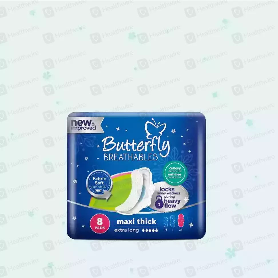 Butterfly Maxi Thick Extra Long 8Pads