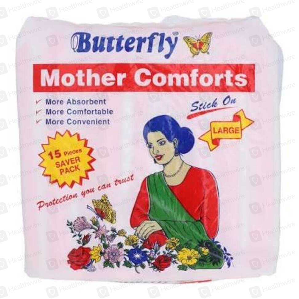 Butterfly Mother Comfort (15Pc) 1 Pack