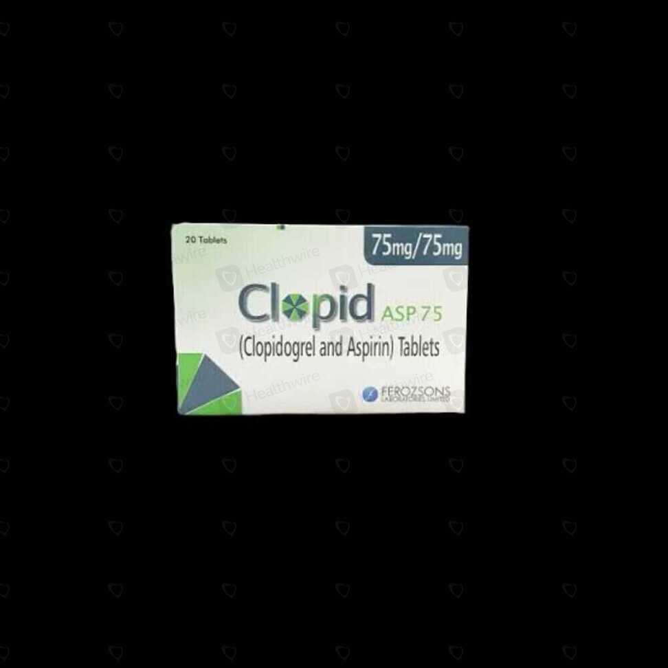 Clopix As (75/75Mg) Tablet 10'S