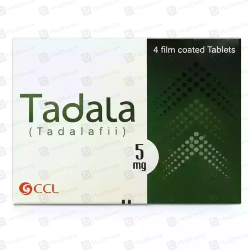 Tadala (5Mg) 4 Tablets