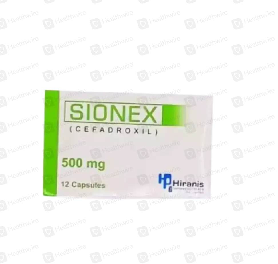 Sionex 500Mg Cap 12'S