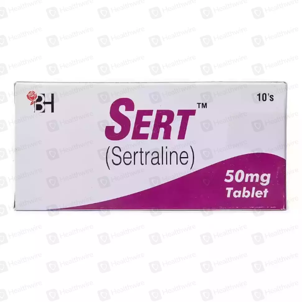 Sert 50Mg Tablet 10'S