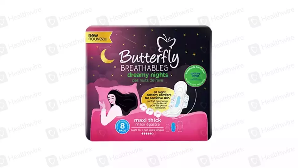Butterfly Cottony Soft Breathable (Xl) 8 Pads