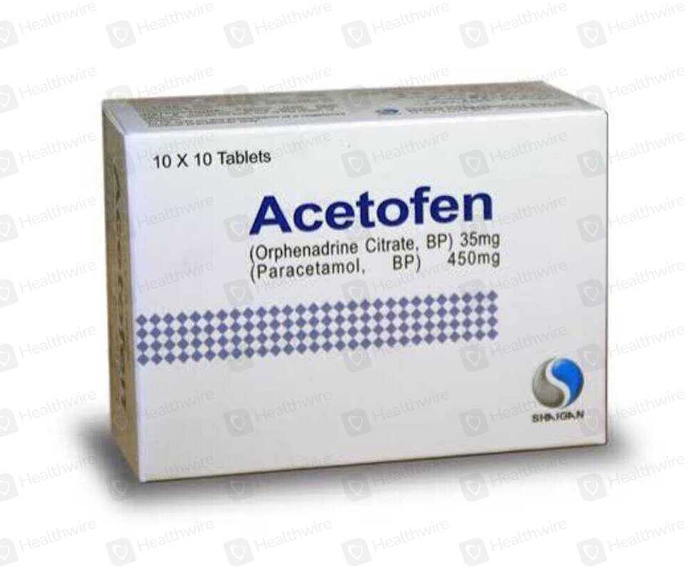 Acetofen Forte Tab 10S