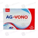 Ag-Vono 20Mg Tab 14S