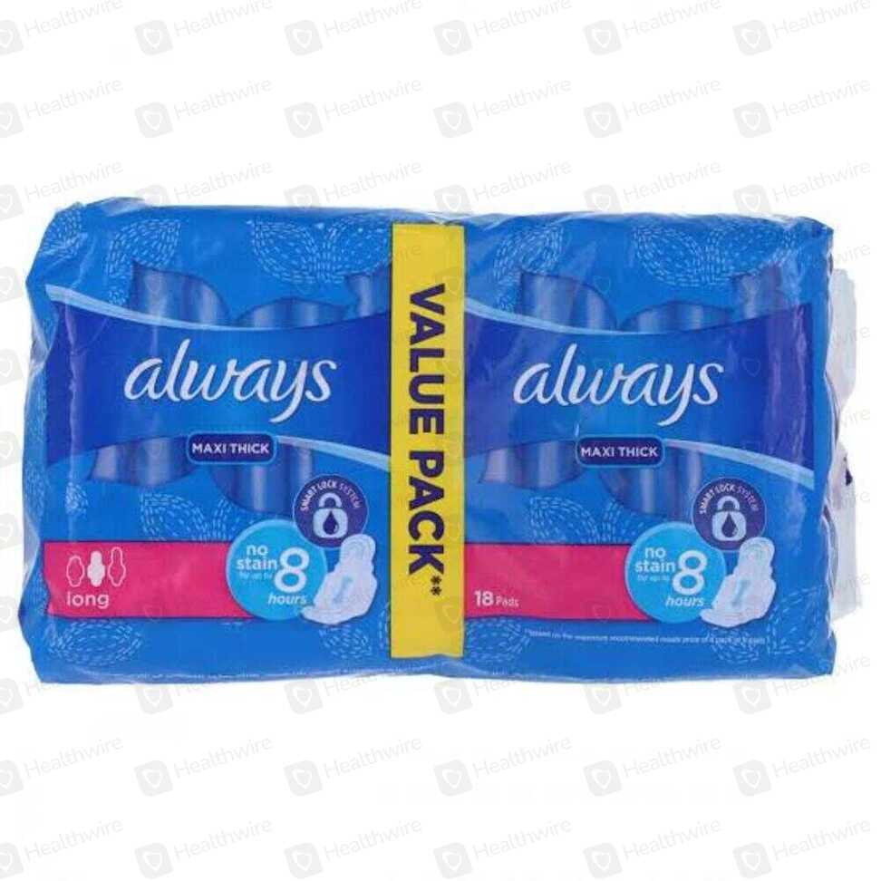 Always Maxi Thick Value Pack (16Pcs)