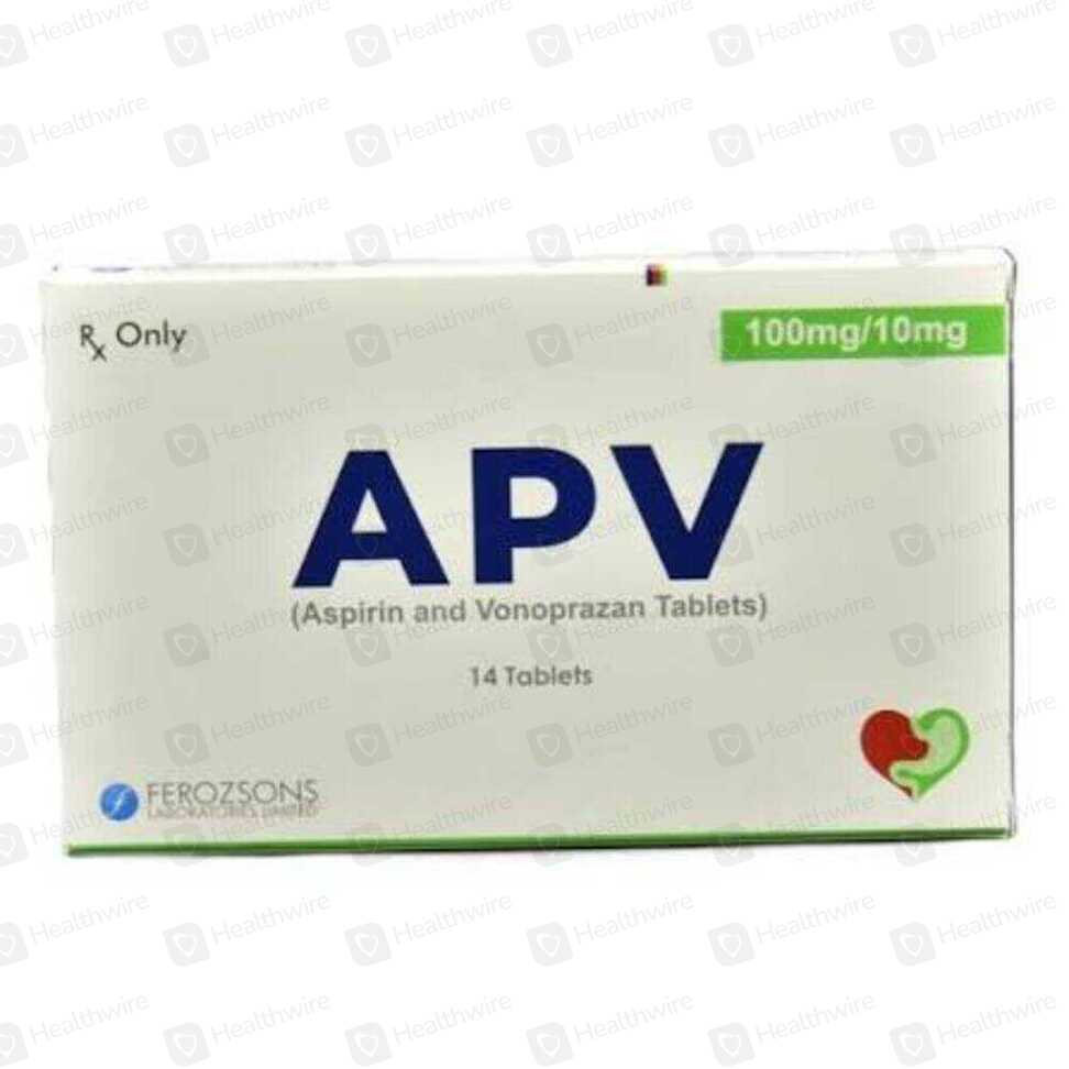 Apv (100Mg/10Mg) 14 Tablets
