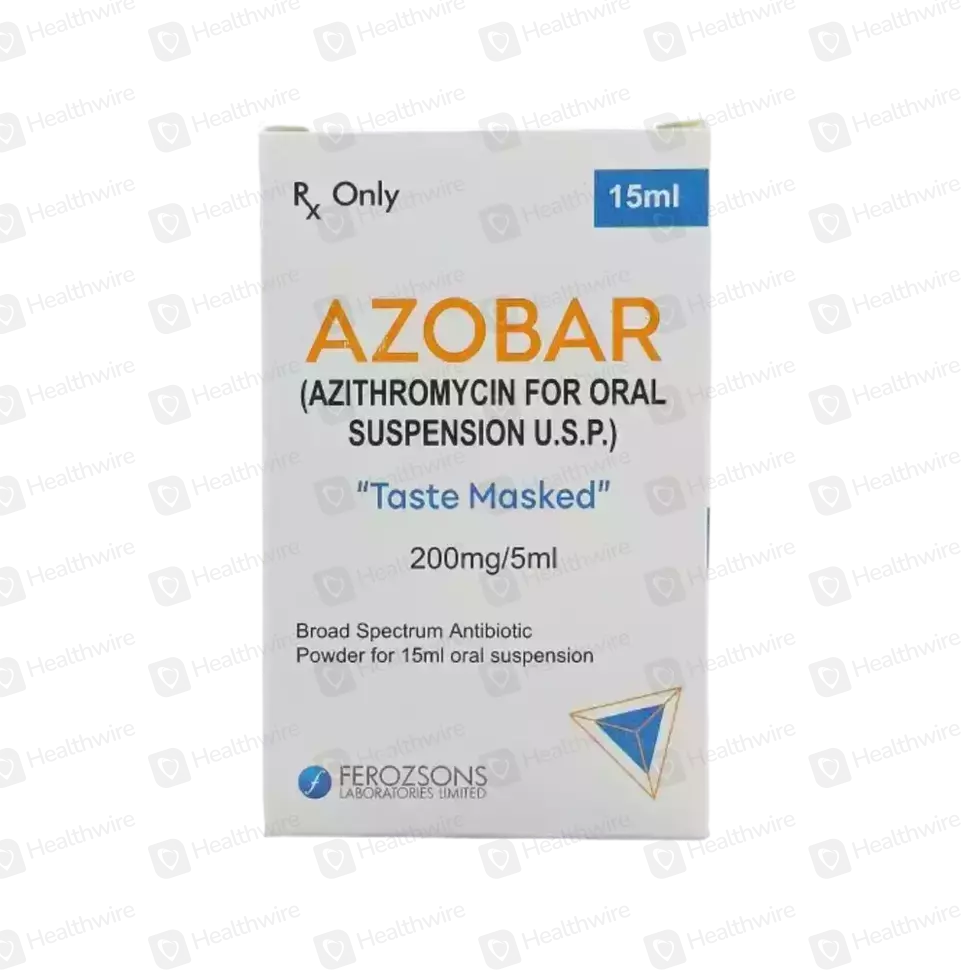 Azobar 200Mg/5Ml Susp 15Ml