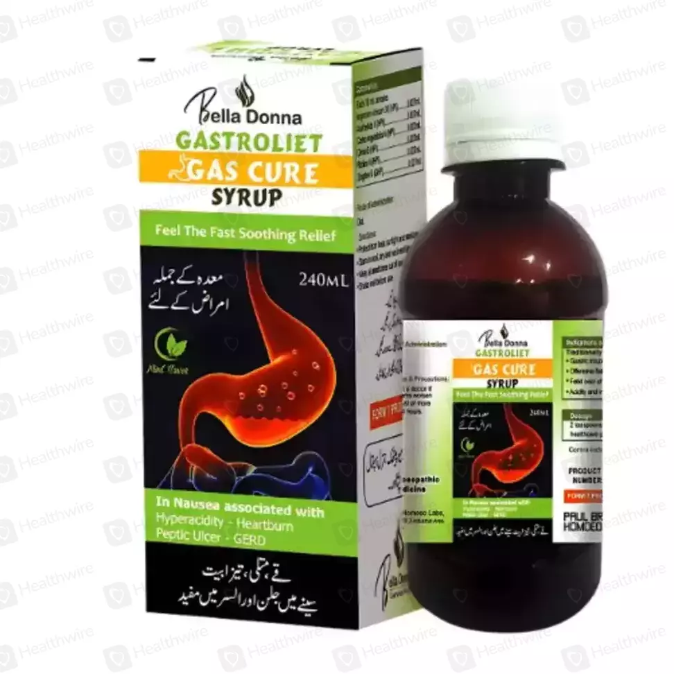 Belladona Gascare Syp 240Ml