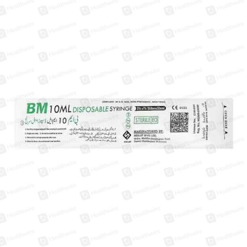 Bm Syringe (10Ml) 100Pc