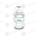 Bottle With Hood And Silicone Nipple (5Oz/150Ml)