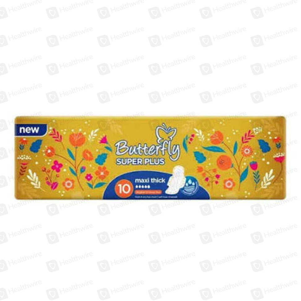 Butterfly Super Plus Maxi Thick (10Pcs)