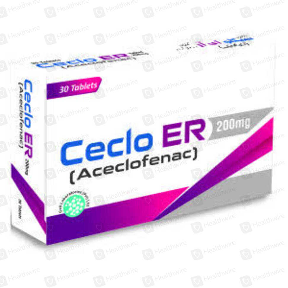 Ceclo Er (200Mg) 30 Tablets 1 Pack
