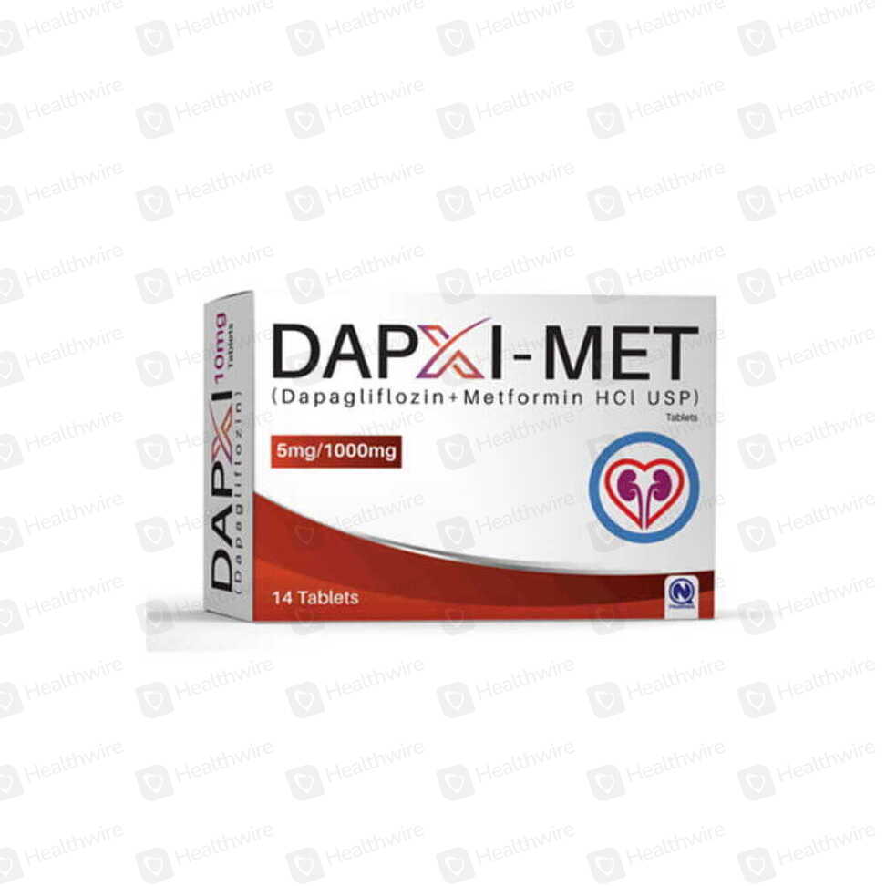 Dapxi-Met 5\1000Mg 14S