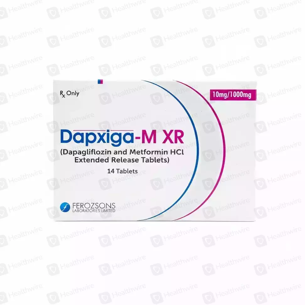 Dapxiga-M Xr (10Mg/1000Mg) 14 Tablets
