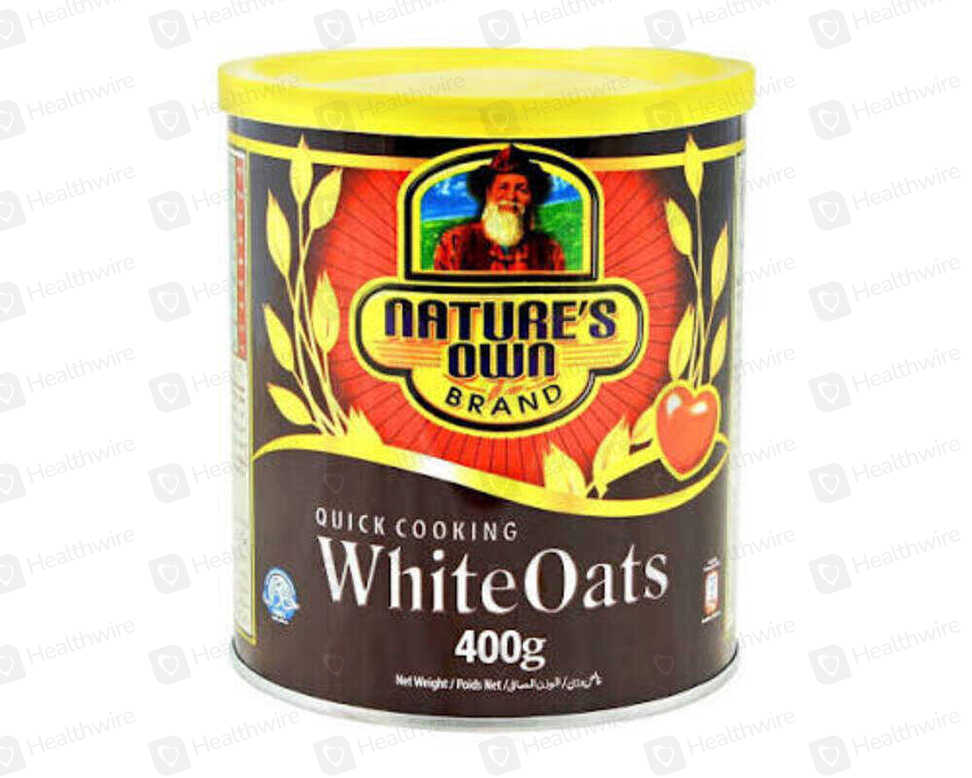 Nature'S Own White Oats 400Gm (Tin)