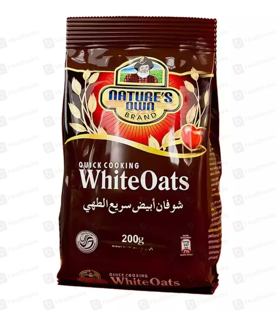Nature'S Own White Oats 200Gm (Pouch)