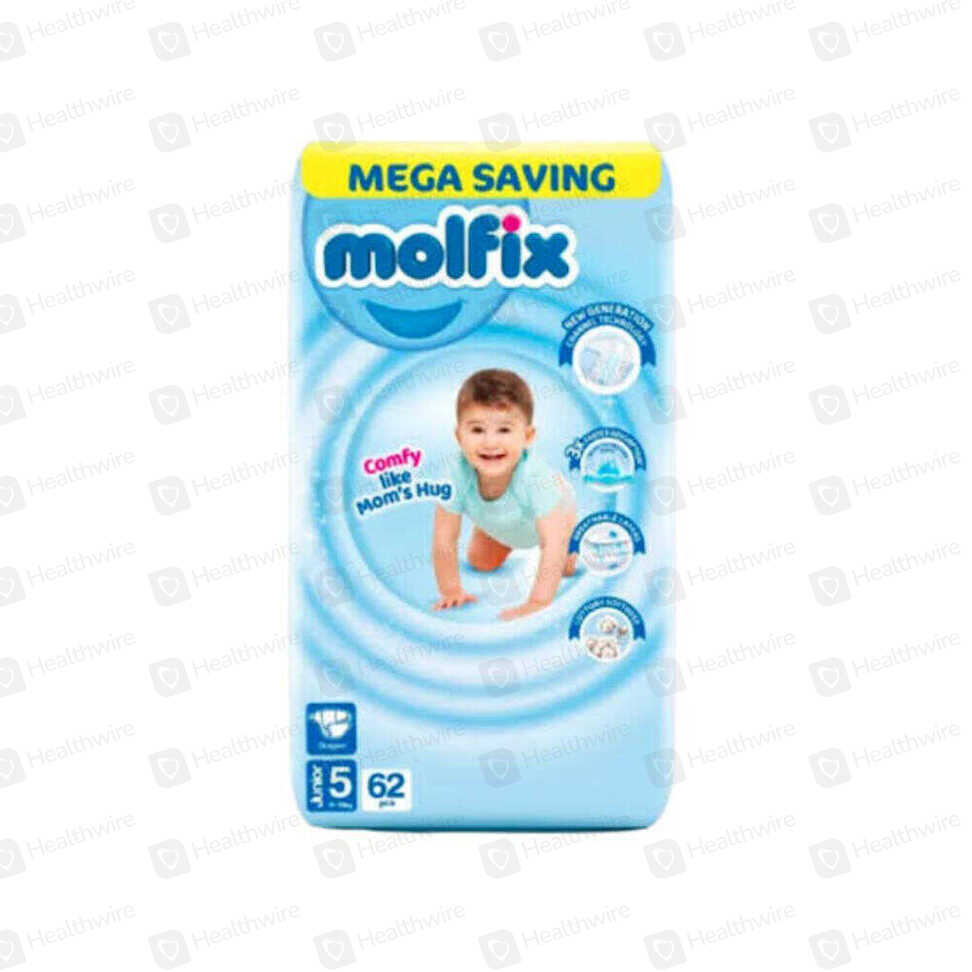 Molfix 4 No (62 Pcs) Mega Pack