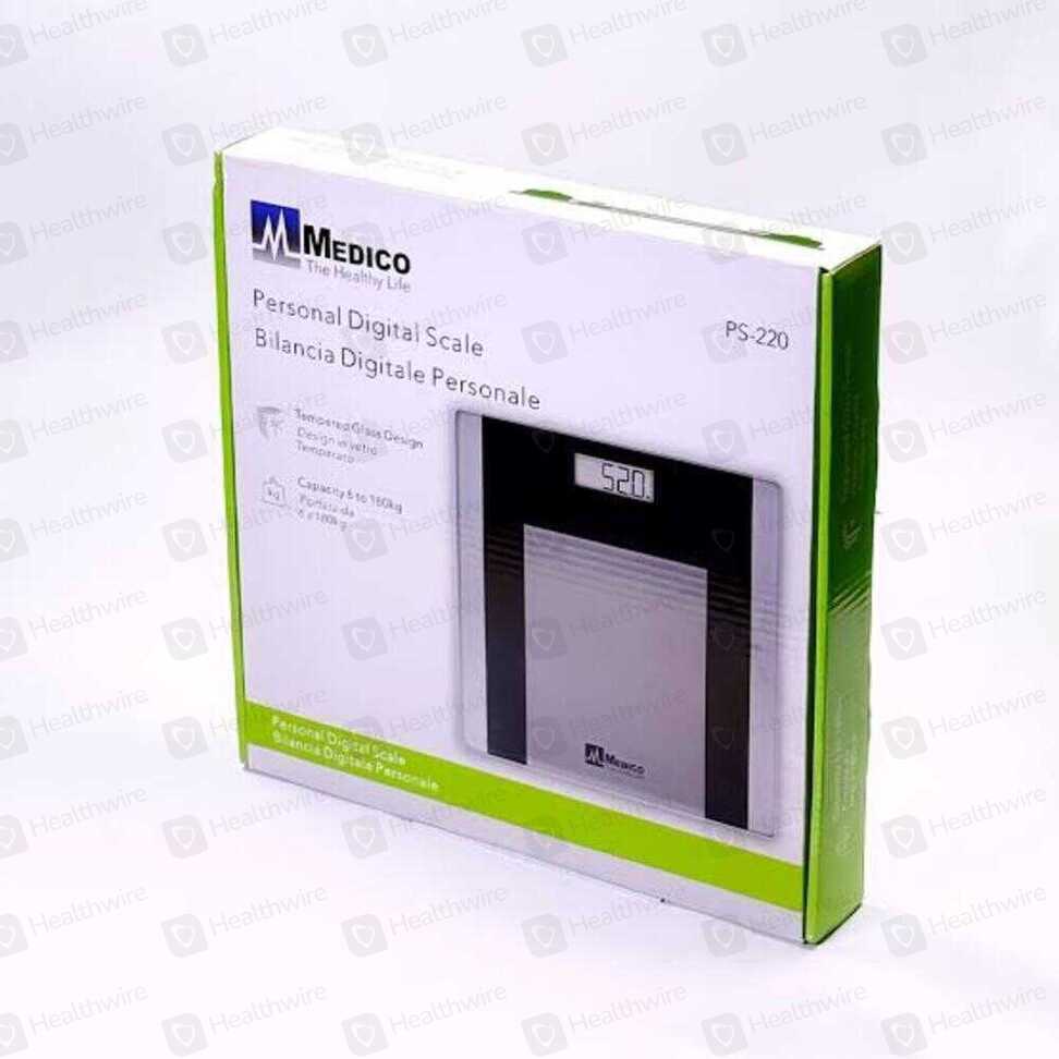 Medico Digital Scale Glass (Ps-220)