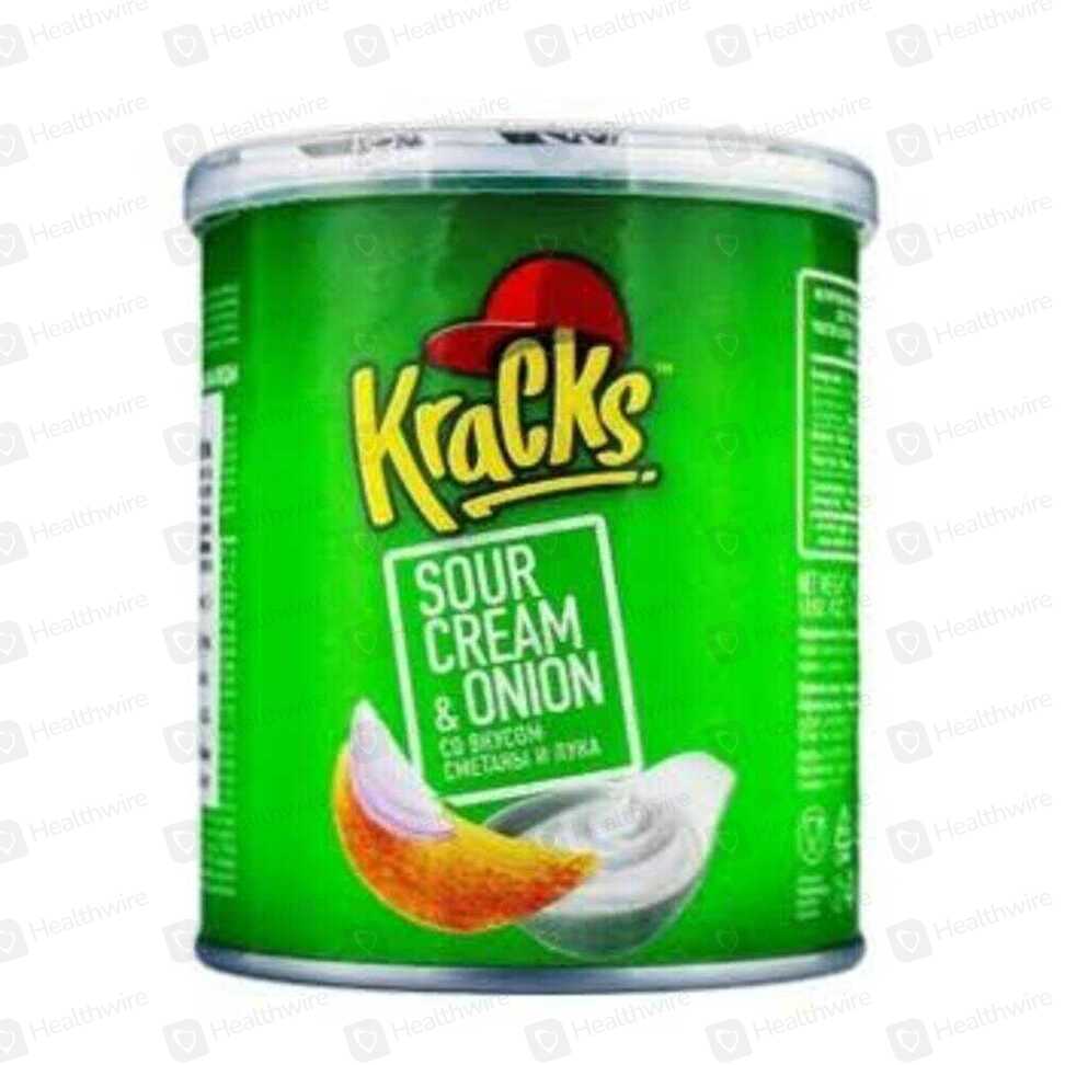 Kracks Sour Cream & Onion Chips 45G