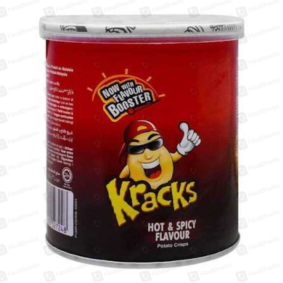 Kracks Hot & Spicy Chips 45G