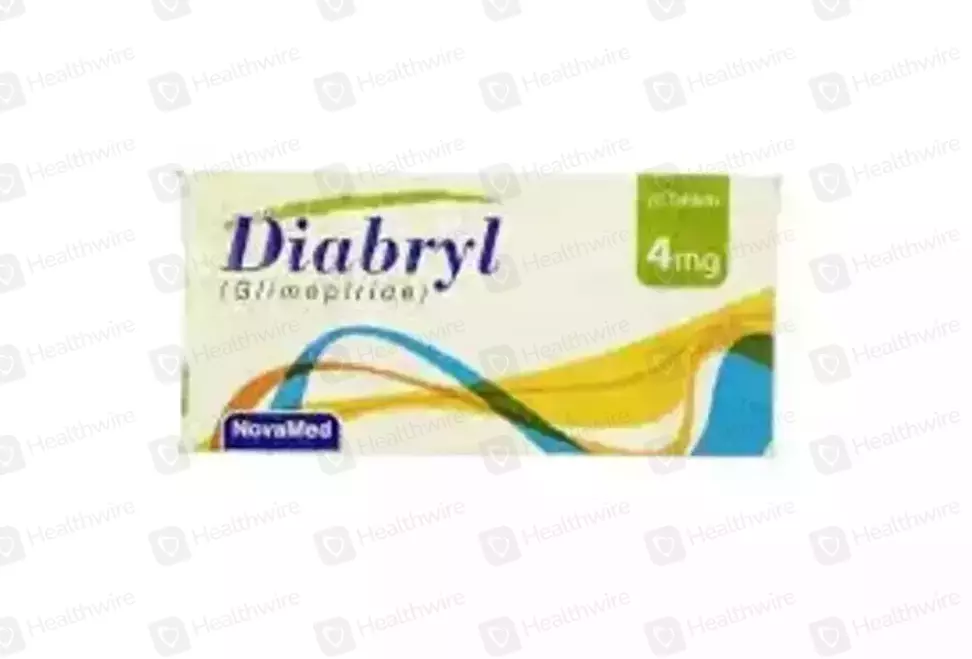 Diaberyl (4Mg ) 20 Tablets