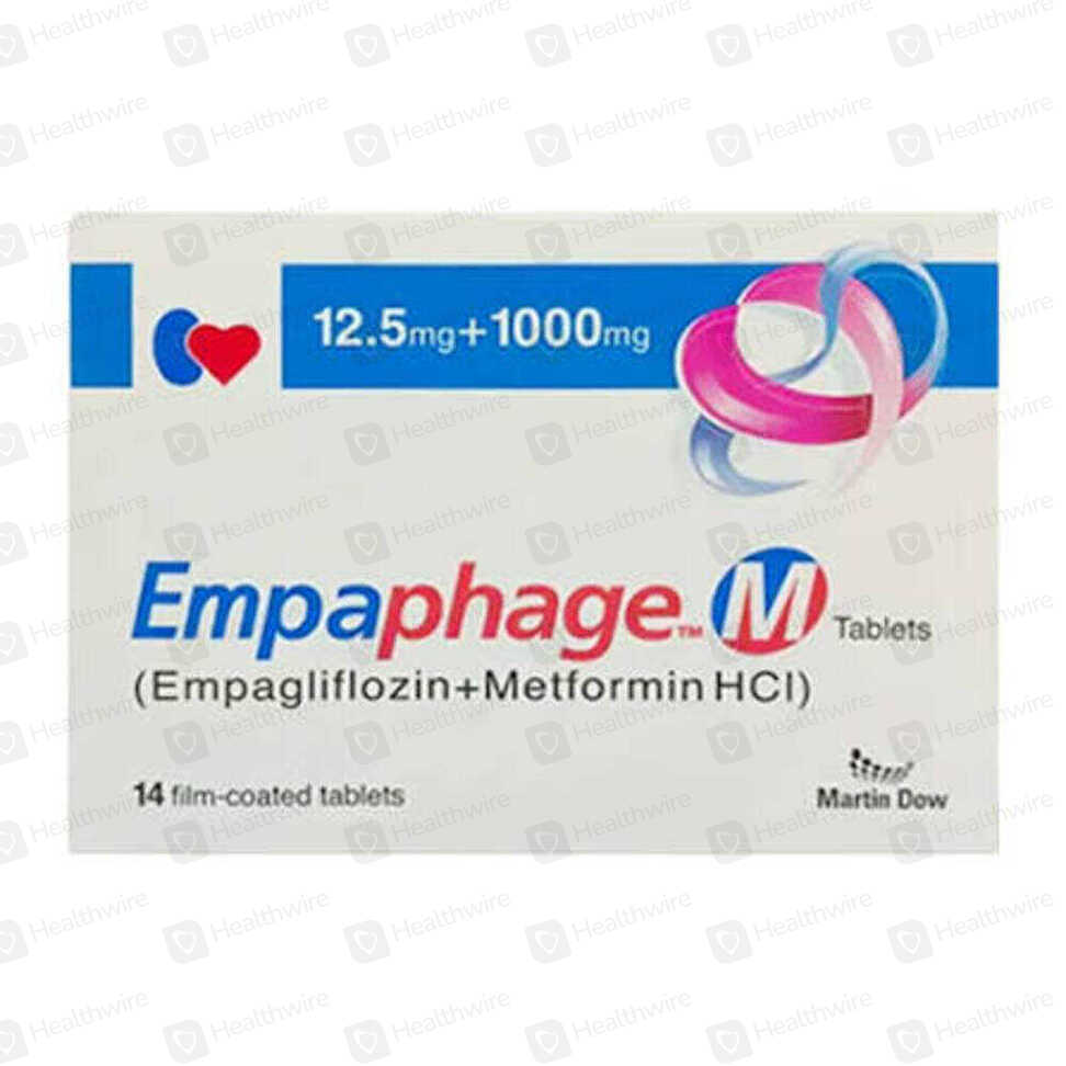 Empaphage Mxr (12.5+1000Mg) 14 Tab