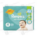Pampers 4 No Diaper Jumbo (25Pcs)