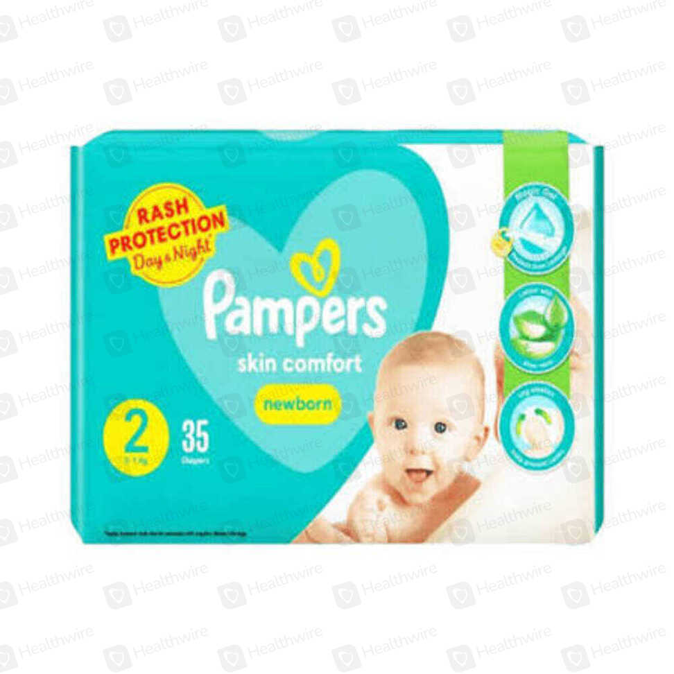 Pampers Diapers 2 No Jumbo (35Pcs)