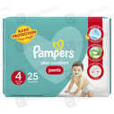 Pampers Pant 4No 25Pcs