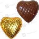 Gold D-Heart 25G Chocalate