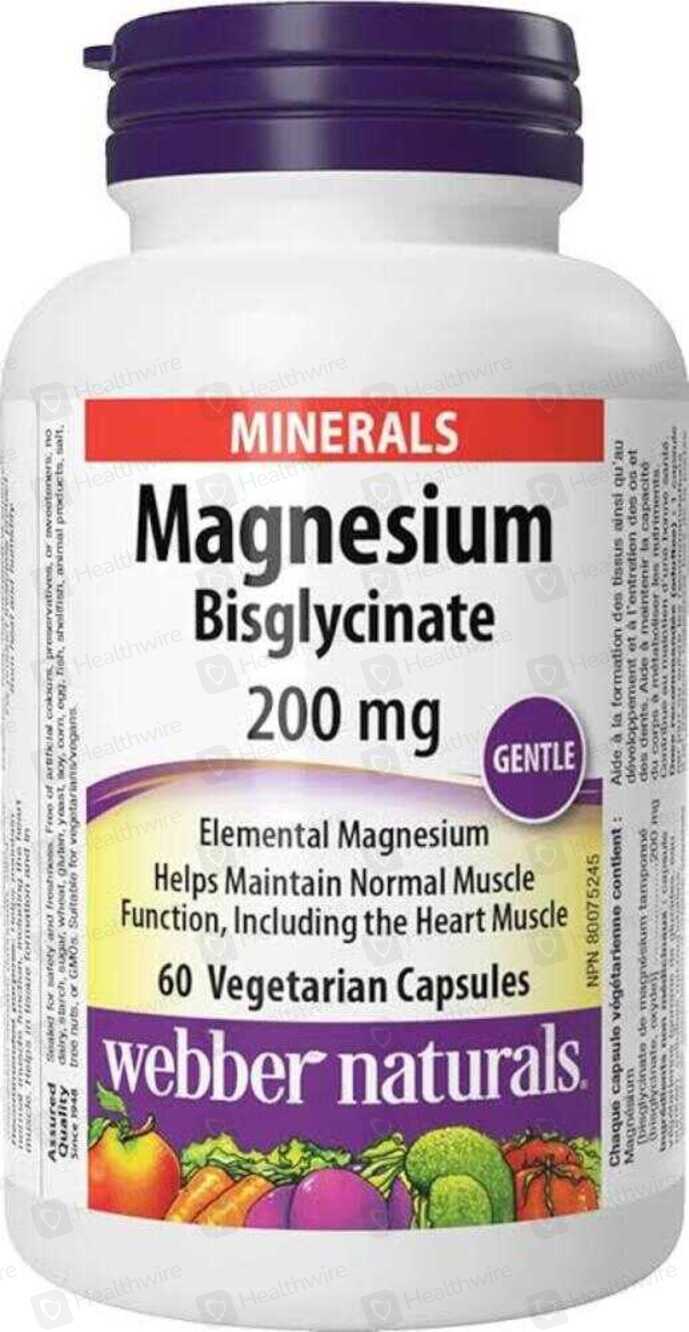 Wn-Magnesium Bisglysinate (200Mg) 60S