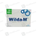 Wilda-M 50/1000Mg 14 Tablets
