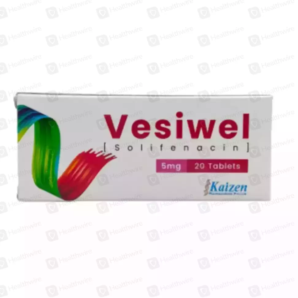 Vesiwel 5Mg Tab 20S